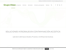 Tablet Screenshot of grupodinac.com